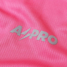 Load image into Gallery viewer, Aspro Women RACE Tee Running Jersey Wanita - Long Sleeve Neon Pink
