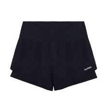 Load image into Gallery viewer, Aspro AeroElite Running Shorts 2 in 1 Women - Black

