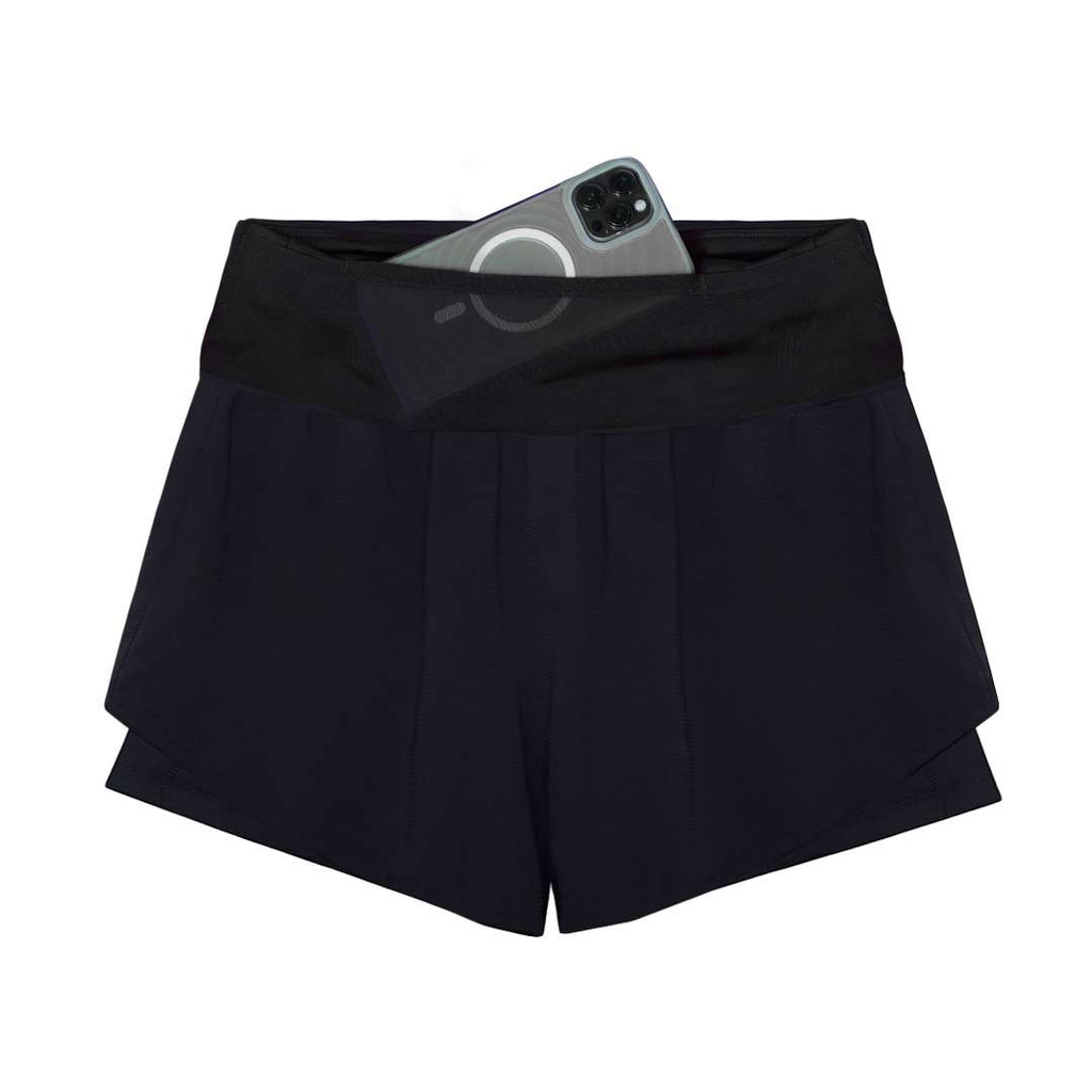 AeroElite Running Shorts 2 in 1 Women - Black