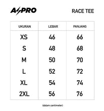 Load image into Gallery viewer, Aspro RACE Tee Running Jersey Kaos Lari - Tosca
