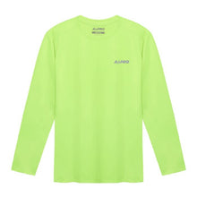Load image into Gallery viewer, Aspro Women RACE Tee Running Jersey Wanita - Long Sleeve Neon Green
