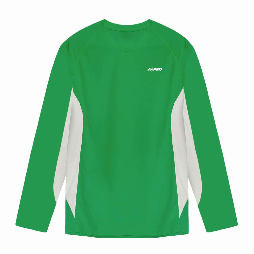 RACE Raglan Women Long Sleeve - Green
