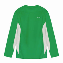 Load image into Gallery viewer, Aspro Women RACE Raglan Running Jersey Kaos Lari - Long Sleeve Green

