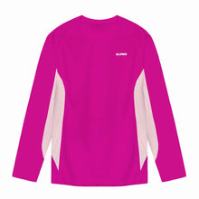 Load image into Gallery viewer, Aspro Women RACE Raglan Running Jersey Kaos Lari - Long Sleeve Pink
