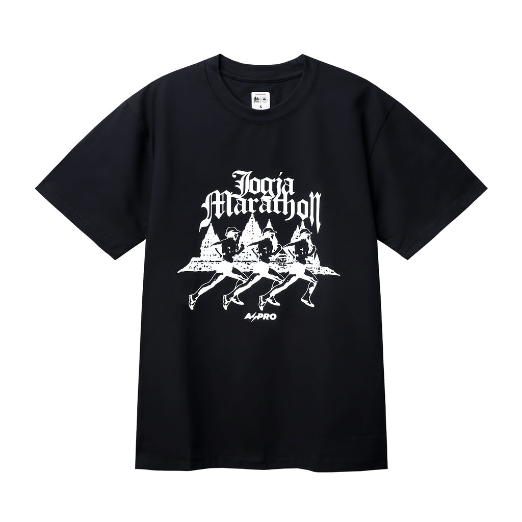 Mandiri Jogja Marathon GRAPHIC TEE - BLACK