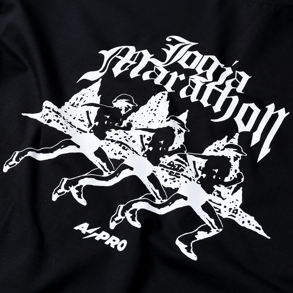 Mandiri Jogja Marathon GRAPHIC TEE - BLACK