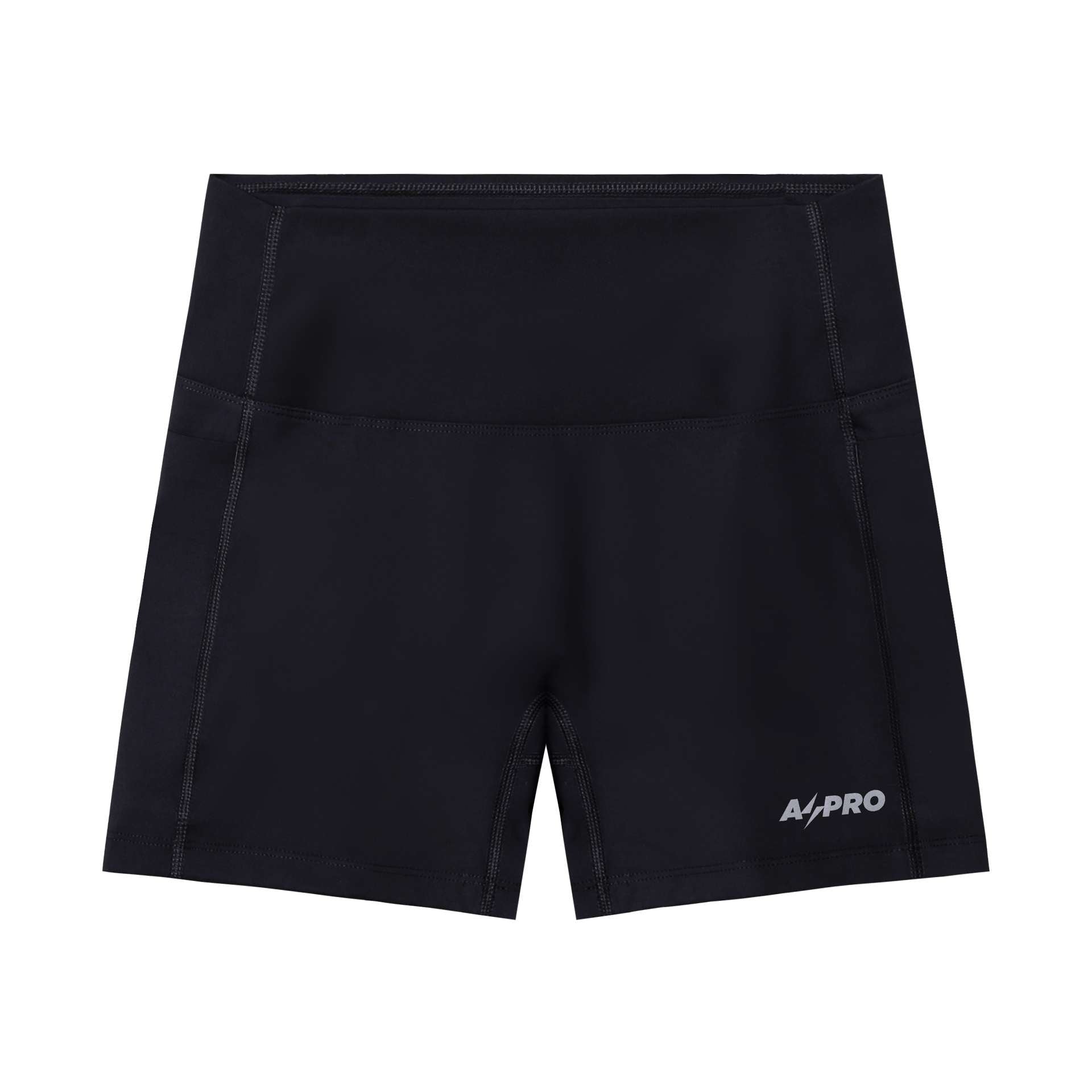 Women Compression Pocket Short Tights V2 - Black