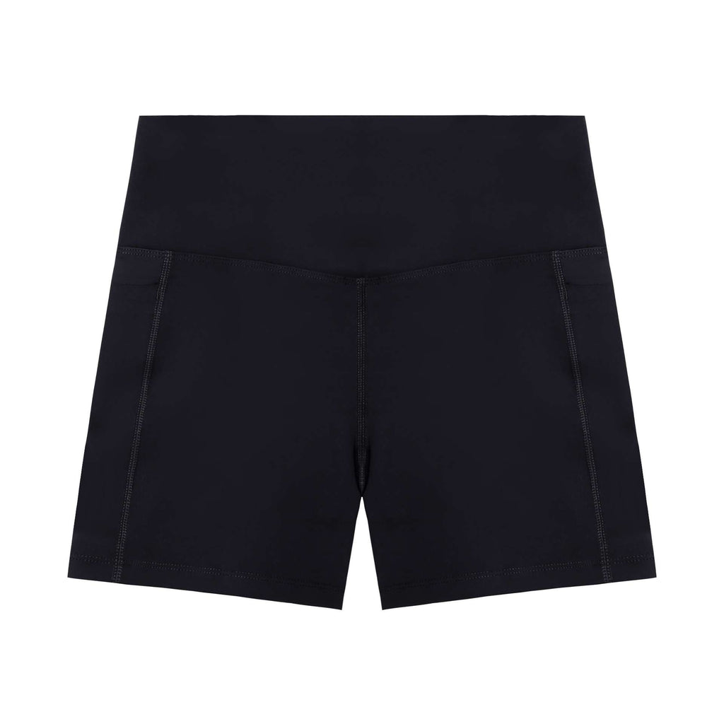 Women Compression Pocket Short Tights V2 - Black
