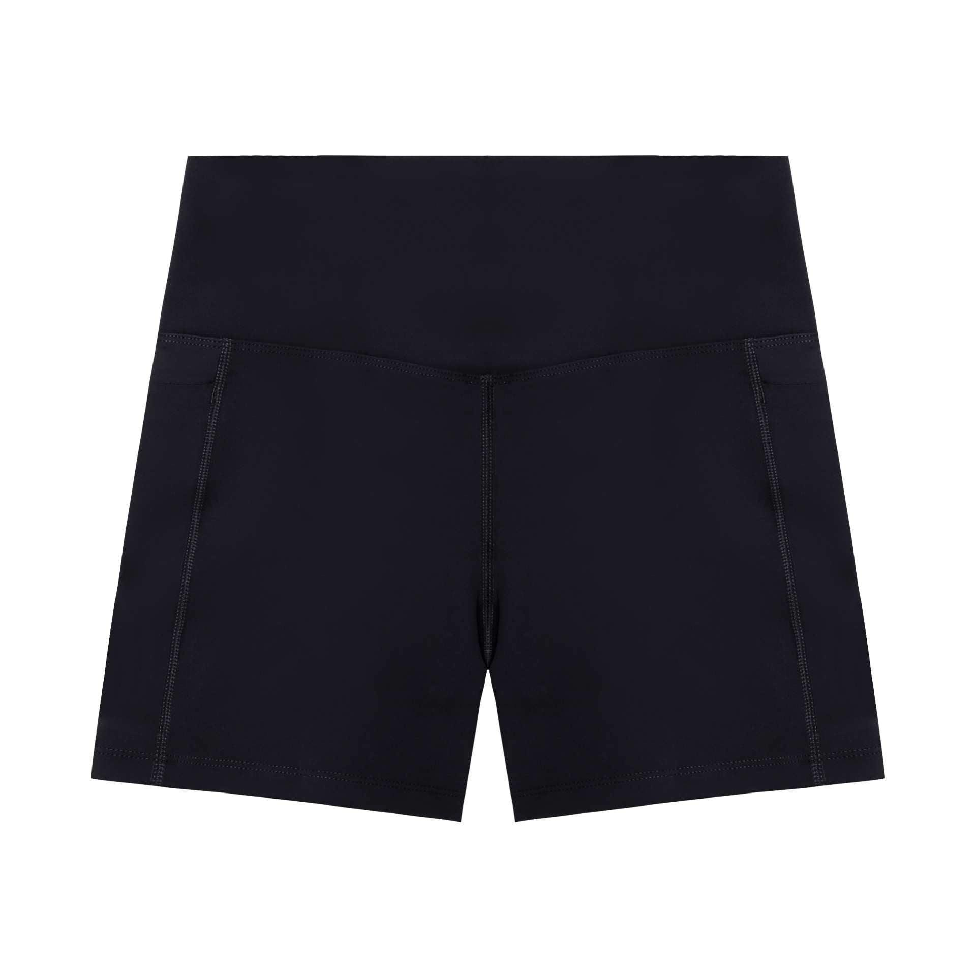 Women Compression Pocket Short Tights V2 - Black