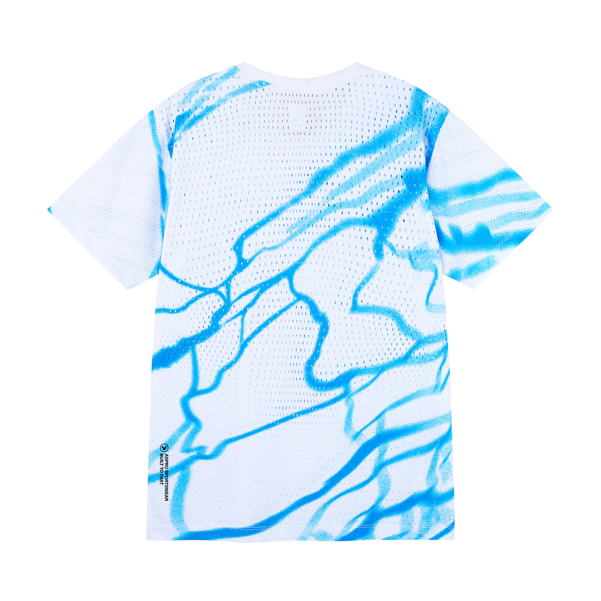 VAPORLITE WHITE MARBLE RUNNING SHIRT - MEN