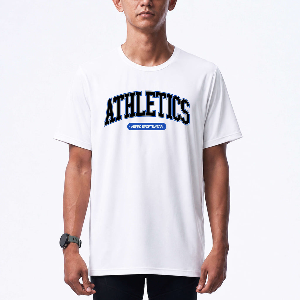 ATHLETICS GRAPHIC TEE - WHITE