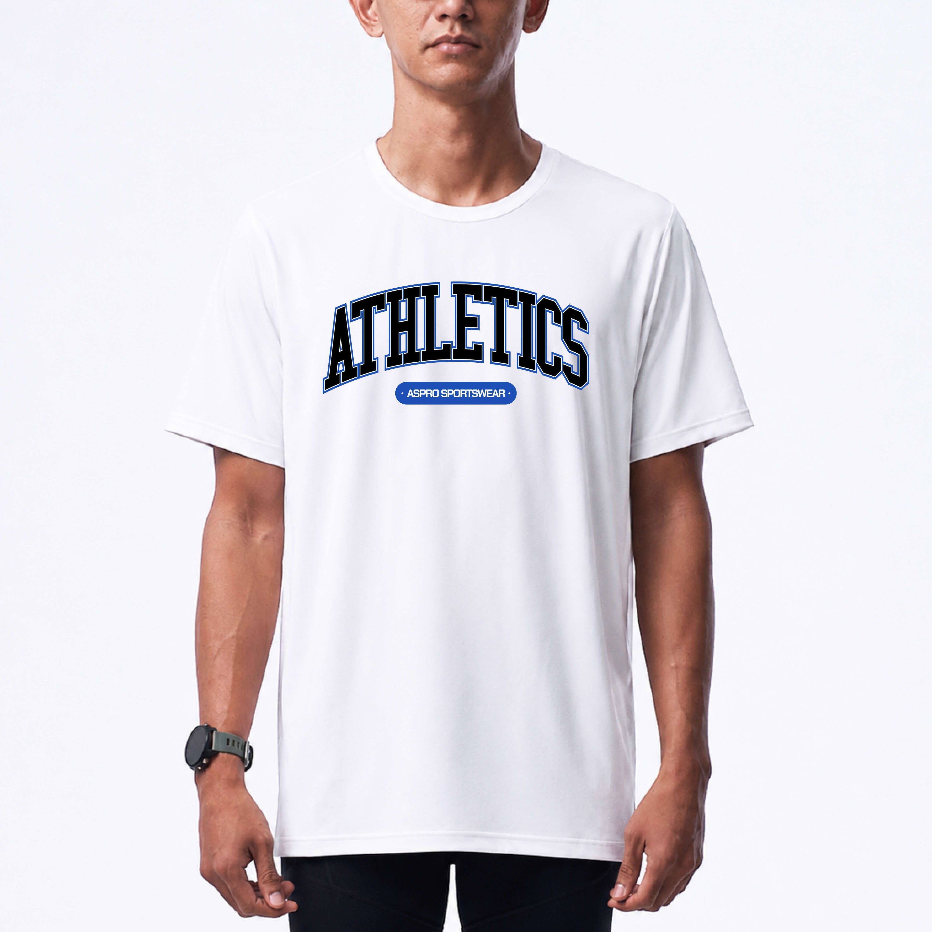 ATHLETICS GRAPHIC TEE - WHITE