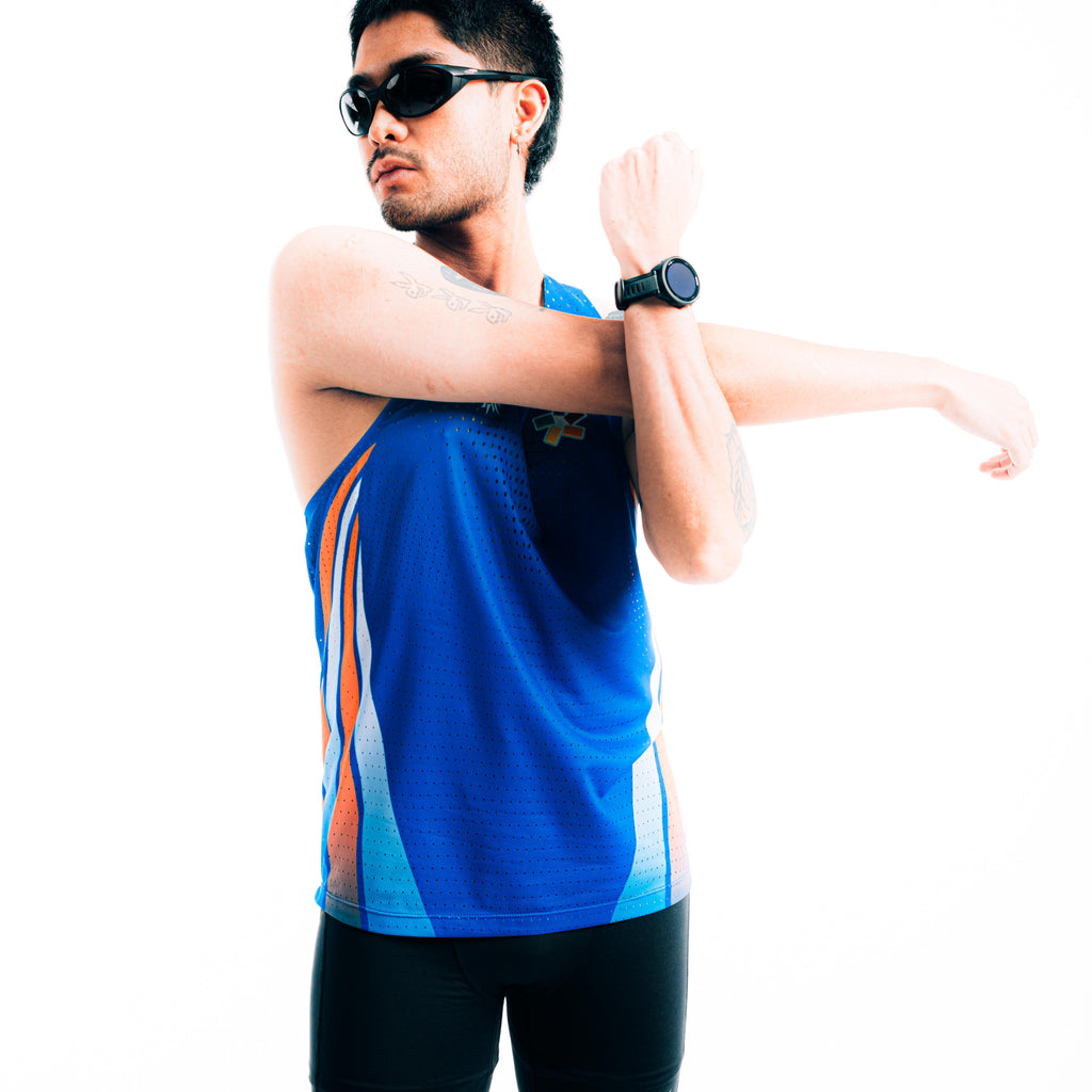 TANGERANG 10K-VAPORLITE TANK-BLUE