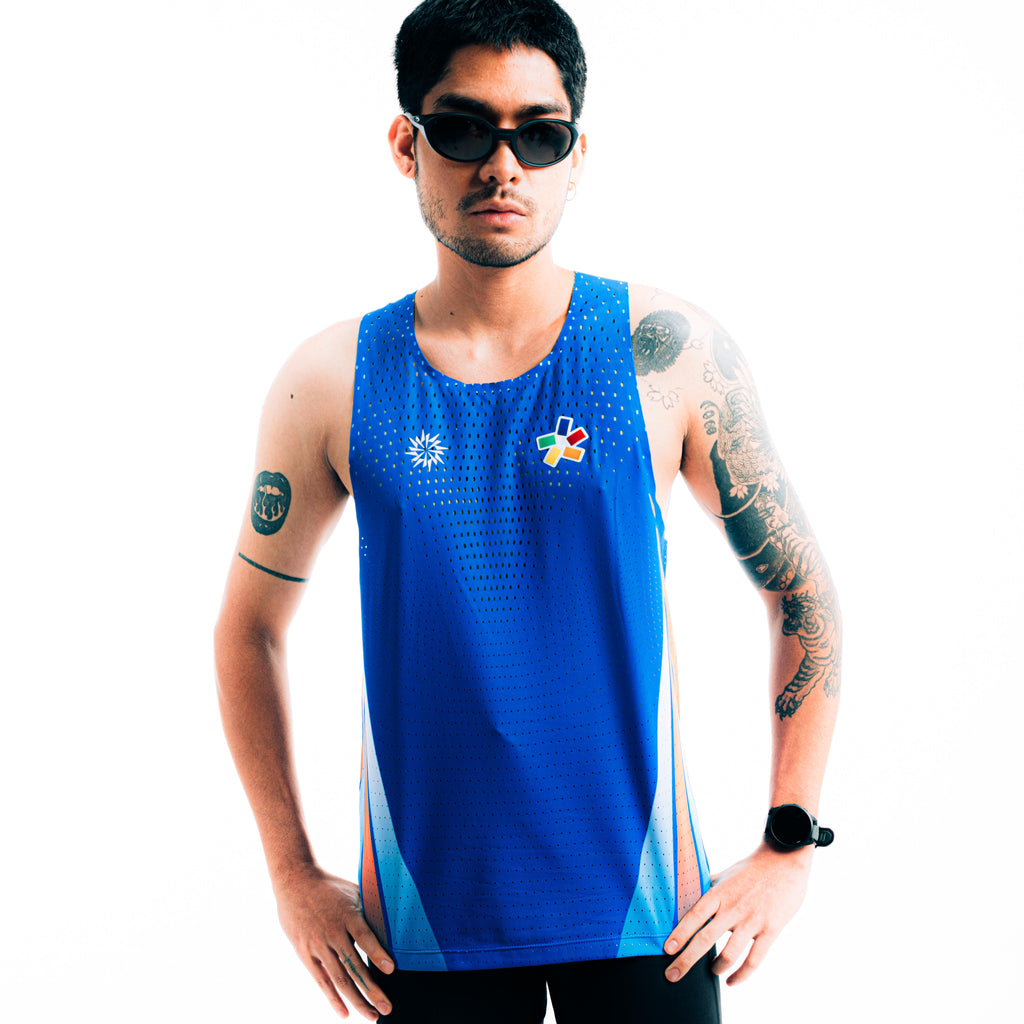 TANGERANG 10K-VAPORLITE TANK-BLUE