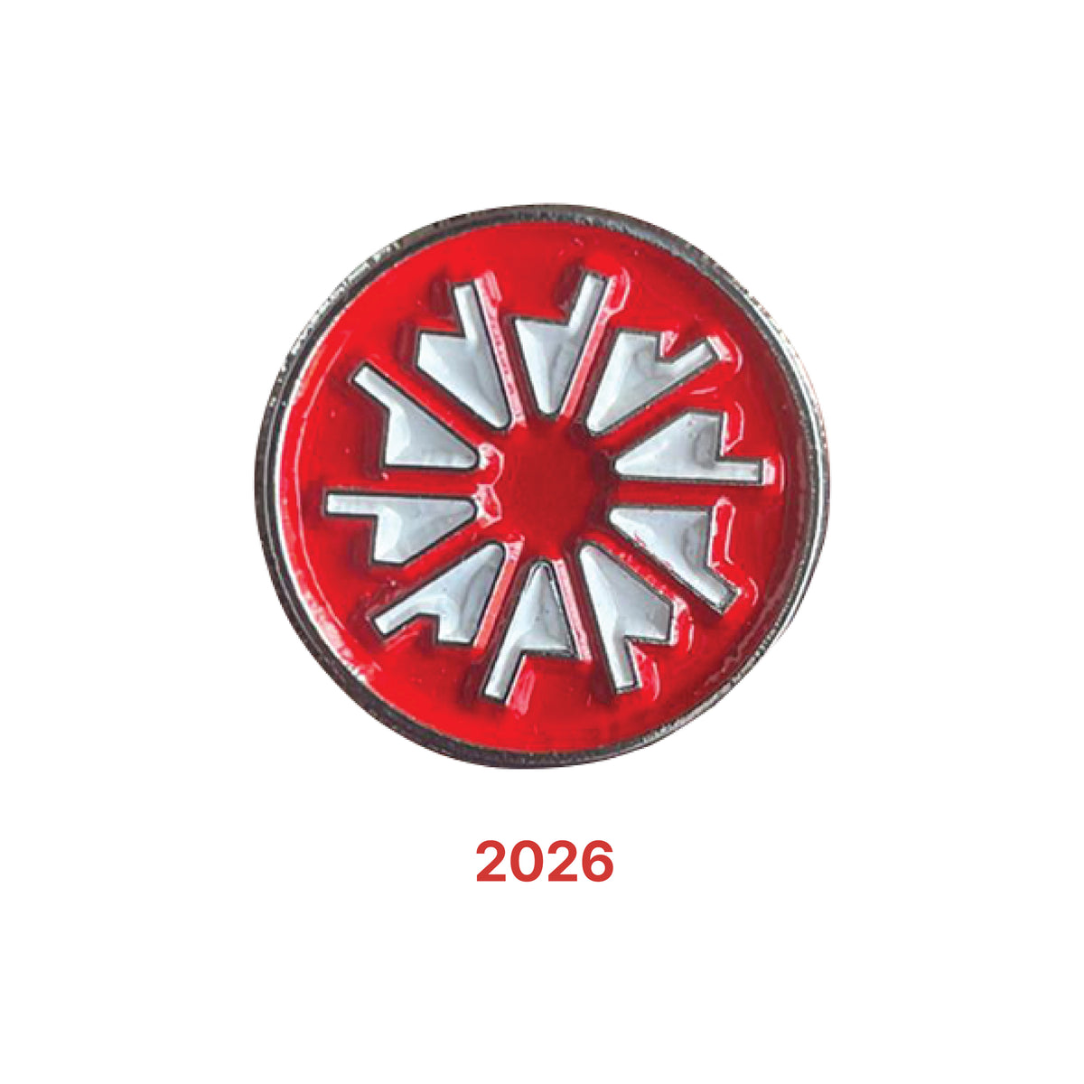 BORMAR26 NEEDLE PIN MEDAL GRAPHIC