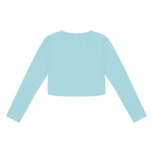 Load image into Gallery viewer, ASPRO FLOW WOMEN LONGSLEEVE CROP - TOSCA
