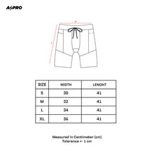 Load image into Gallery viewer, Aspro Men Compression Pocket Short Tights Celana Lari - Black
