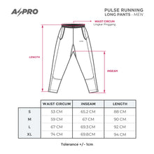 Load image into Gallery viewer, ASPRO PULSE RUNNING LONGPANTS MEN - BLACK

