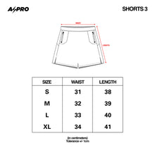 Load image into Gallery viewer, Aspro PULSE Running Short V3 Back Pocket 3” - Black
