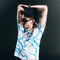 VAPORLITE WHITE MARBLE RUNNING SHIRT - MEN