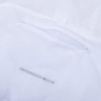 Pulse Pocketable Windbreaker Jacket - Hooded White