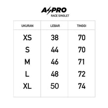 Load image into Gallery viewer, Aspro PULSE Singlet Kaos Lari - Radiance
