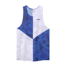 Load image into Gallery viewer, Women&#39;s Aspro ELITE Running Singlet - Camo Blue/White
