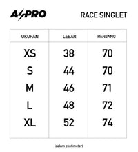 Load image into Gallery viewer, Aspro ELITE Running Singlet - Yellow/White
