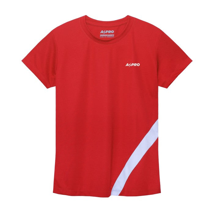 Women's Aspro SLASH Running Jersey - Red